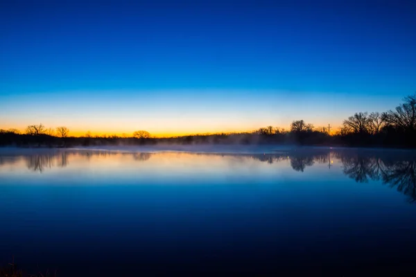 Lago Kellogg Carthage Missouri — Fotografia de Stock