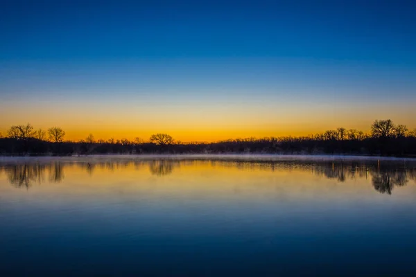 Lago Kellogg Carthage Missouri — Fotografia de Stock