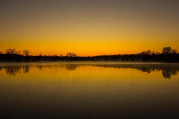 Lago Kellogg Carthage Missouri — Foto de Stock