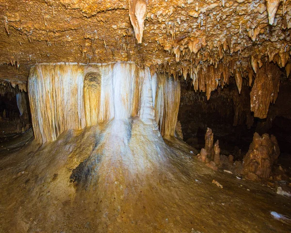 Leasburg Missouri Deki Onondaga Mağara Eyalet Parkı Ndaki Katedral Mağarası — Stok fotoğraf