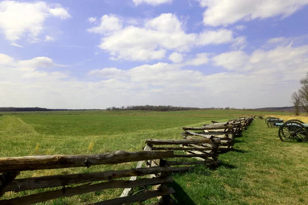 Borsó Ridge Battlefield Arkansas Stock Kép