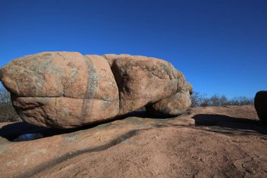 Elephant Rocks outside of Saint Louis, Missouri clipart