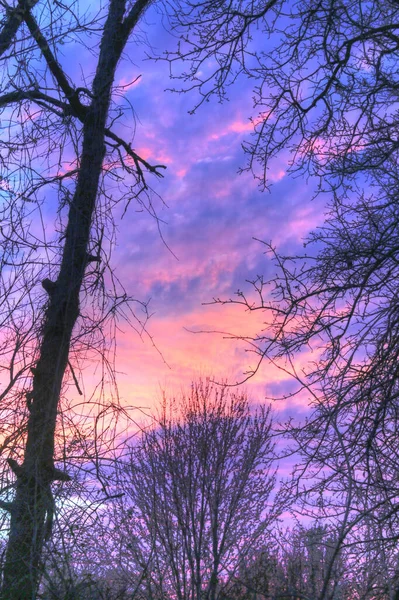 Sunset Skies Joplin Missouri — Stockfoto
