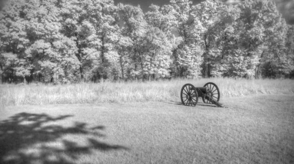 在阿肯色州的豌豆岭战场 — 图库照片