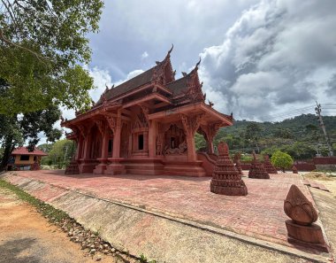 Wat Ratchathammaram (Wat Sila Ngu) Koh Samui, Tayland Tapınağı