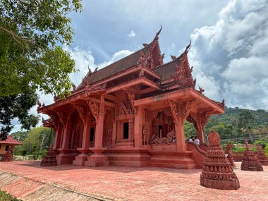 Wat Ratchathammaram (Wat Sila Ngu) Koh Samui, Tayland Tapınağı