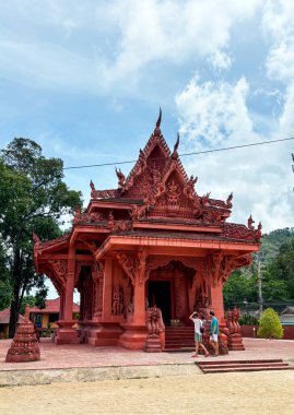 Wat Ratchathammaram (Wat Sila Ngu) Koh Samui, Tayland Tapınağı