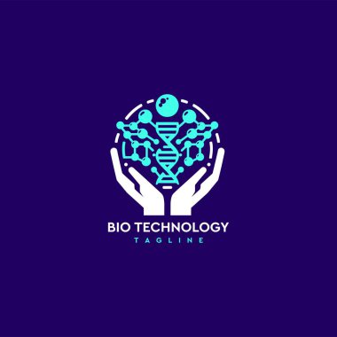 Teknoloji ve bilimin vektör logosu