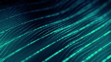 mavi soyut arka plan. Teknoloji konsepti 3d illüstrasyon