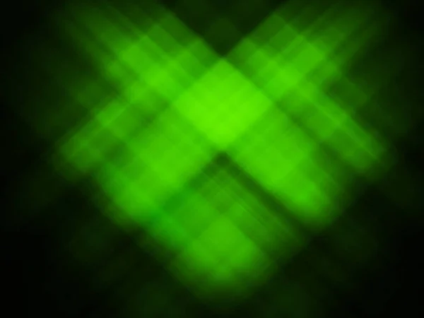 纹理模糊绿色和黑色心形背景 复制空间 — 图库照片