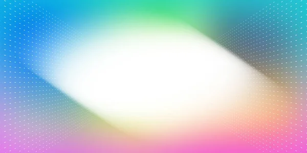 Белая Центральная Рамка Размытая Белая Пунктирная Линия Цветном Фоне Объекте — стоковое фото