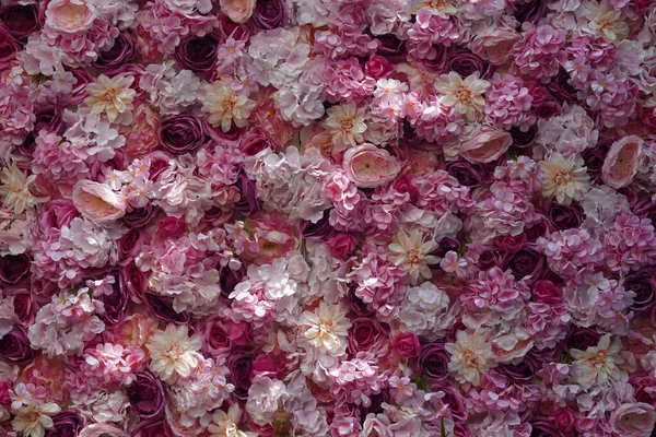 Tekstury Róże Kwiaty Tło Natura Szablon Baner Wystrój Wzór Przestrzeń — Zdjęcie stockowe