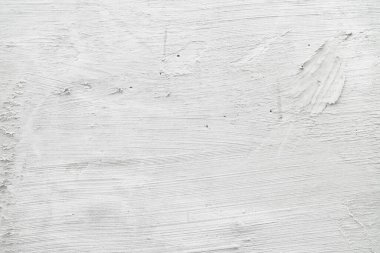 Beyaz alçılı beton arkaplan dokusu. Soyut gri renk tasarımlı kirli çimento. Beyaz duvar arkaplanı olan açık renk..
