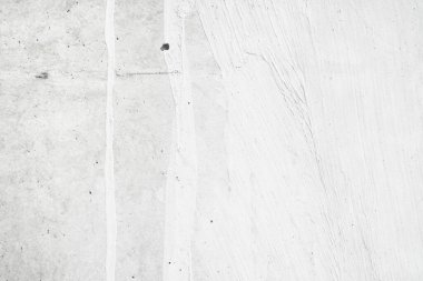 Beyaz alçılı beton arkaplan dokusu. Soyut gri renk tasarımlı kirli çimento. Beyaz duvar arkaplanı olan açık renk..