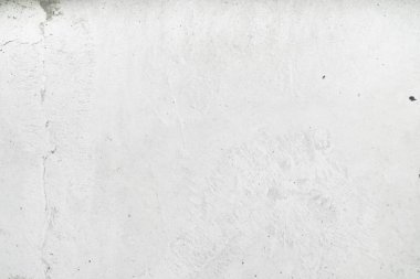Beyaz alçılı beton arkaplan dokusu. Soyut gri renk tasarımlı kirli çimento. Beyaz duvar arkaplanı olan açık renk..