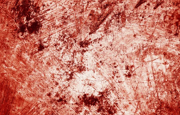 Salpicaduras Pintura Roja Asemejan Sangre Fresca Sus Bordes Dentados Contribuyen — Foto de Stock