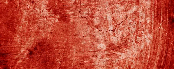 Gli Schizzi Vernice Rossa Assomigliano Sangue Fresco Loro Bordi Frastagliati — Foto Stock