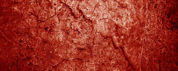 Красная Фактура Стены Абстрактный Страшный Бетон Ужас Цемент Заднем Плане — стоковое фото