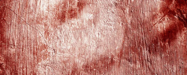 Панорамна Червона Стіна Грандж Текстури Абстрактний Страшний Бетон Жахливий Цемент — стокове фото