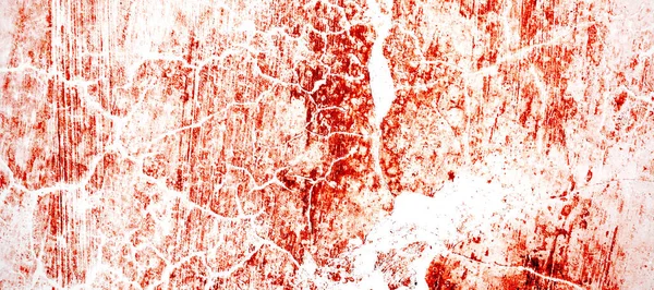 红色肮脏的墙 发霉的纹理 摘要可怕的混凝土 恐怖的水泥为背景 旧的混凝土墙 设计的基本背景 — 图库照片