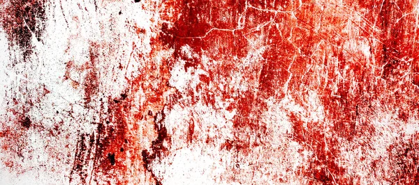 Textura Grunge Pared Sucia Roja Hormigón Aterrador Abstracto Cemento Terror — Foto de Stock