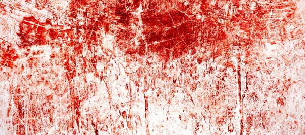 红色肮脏的墙 发霉的纹理 摘要可怕的混凝土 恐怖的水泥为背景 旧的混凝土墙 设计的基本背景 — 图库照片