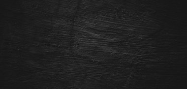 Doğal boya fırçası vuruşunun siyah arkaplanı çimento desenli ya da taş kadar eski. Dehşet çimento dokusu. Korkunç bir geçmişi var. Duvar Betonu Yaşlı siyah