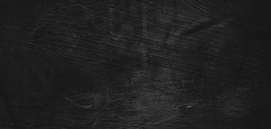 Doğal boya fırçası vuruşunun siyah arkaplanı çimento desenli ya da taş kadar eski. Dehşet çimento dokusu. Korkunç bir geçmişi var. Duvar Betonu Yaşlı siyah