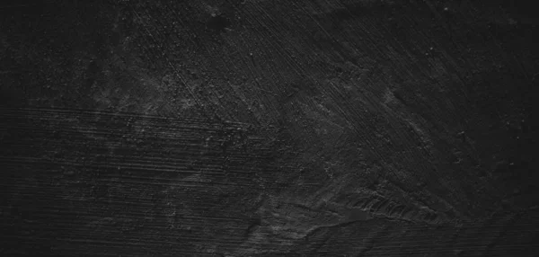 stock image Black background of natural paintbrush stroke textured cement or stone old.Horror Cement Texture. Grunge scary background. Wall Concrete Old black