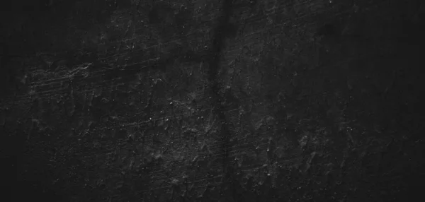 Zwarte Achtergrond Van Natuurlijke Penseel Slag Getextureerd Cement Steen Oud — Stockfoto