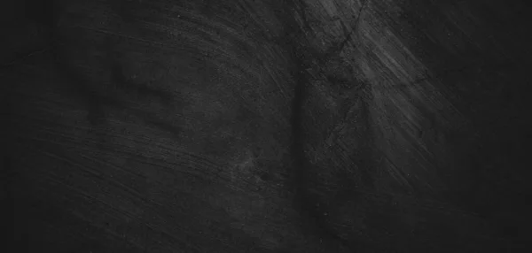 Чорний Фон Природного Малювання Пензлем Текстурований Цемент Або Кам Яний — стокове фото