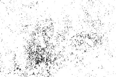 Grunge 'un arka planında sorun var. Çatlakların, çiziklerin, çiplerin, noktaların toz tabakası sıkıntı giderici dokusu. Eski yıpranmış yüzeyin kirli monokrom deseni