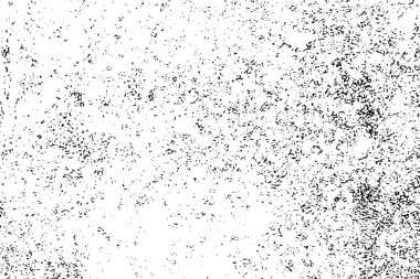 Grunge 'un arka planında sorun var. Çatlakların, çiziklerin, çiplerin, noktaların toz tabakası sıkıntı giderici dokusu. Eski yıpranmış yüzeyin kirli monokrom deseni