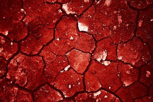 Cracked Scary Bloody Wall Texture Red Background Concept Halloween — Stock Photo, Image