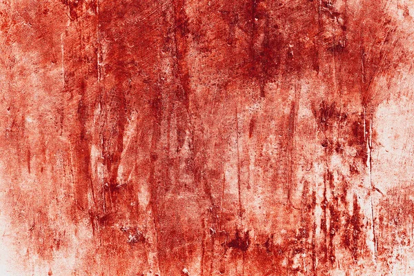 Темно Красная Кровь Старой Стене Концепции Хэллоуина — стоковое фото