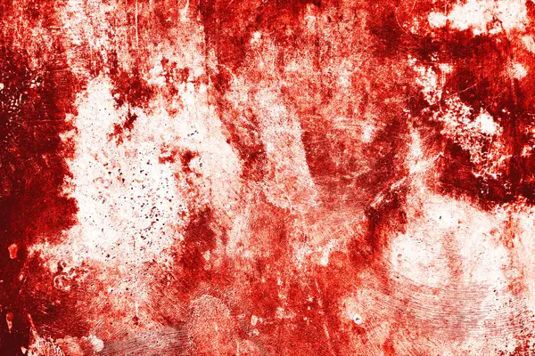 Cadılar Bayramı Konsepti Için Eski Duvarda Koyu Kırmızı Kan — Stok fotoğraf