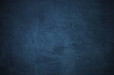 Dokulu mavi grunge arkaplan. Korku ve Cadılar Bayramı konsepti olarak mavi beton doku