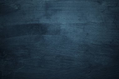 Dokulu mavi grunge arkaplan. Korku ve Cadılar Bayramı konsepti olarak mavi beton doku