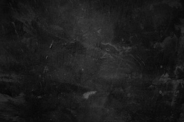 Dokulu siyah grunge arkaplan. Korku ve Cadılar Bayramı konsepti olarak siyah beton doku