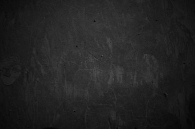 Dokulu siyah grunge arkaplan. Korku ve Cadılar Bayramı konsepti olarak siyah beton doku
