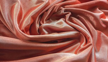 Doku altın keten kumaş, buruşuk keten arka plan