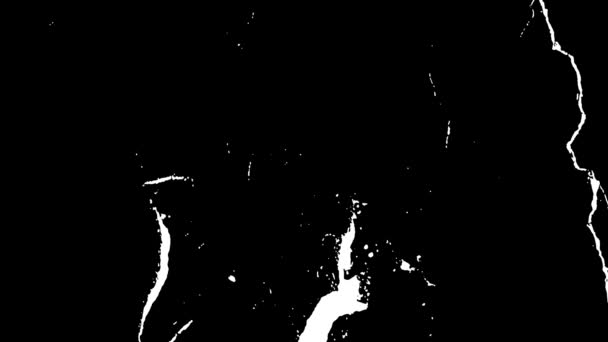 Grunge Overlay Scratched Damaged Vintage Film Effect Background — Stock Video