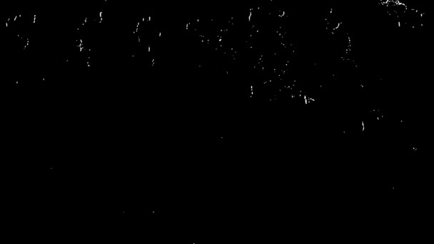 Grunge Překrytí Poškrábaný Poškozený Vintage Film Efekt Pozadí — Stock video