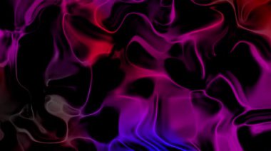 Kusursuz Fütürist Hareket Arkaplanındaki Soyut Sıvı Dalgalar