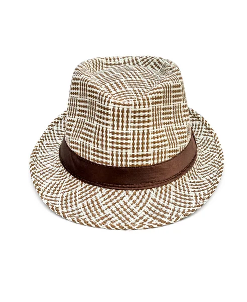 白い背景の夏の帽子 — ストック写真