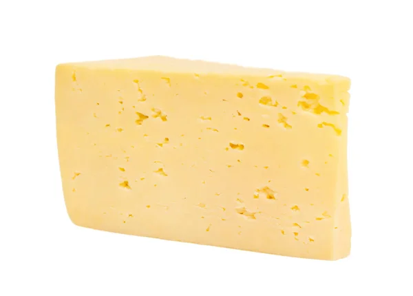 Sýr Izolovaný Bílém Pozadí — Stock fotografie