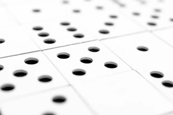 Domino Stukken Als Abstracte Achtergrond — Stockfoto