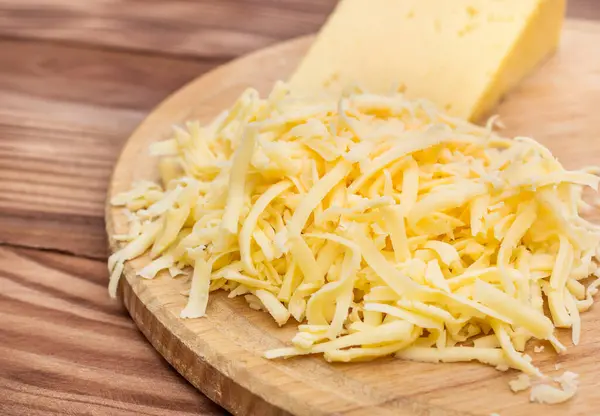Peynir Peynir Rendelenmiş — Stok fotoğraf