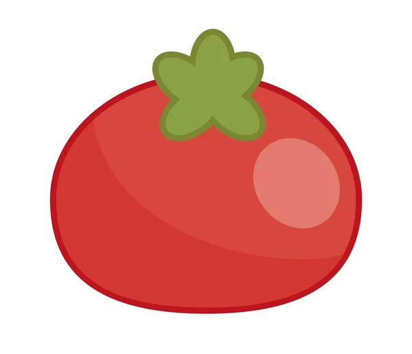 Baby Tomaten Symbol Natürliches Und Biologisches Produkt Gemüse Vitamine Und — Stockvektor