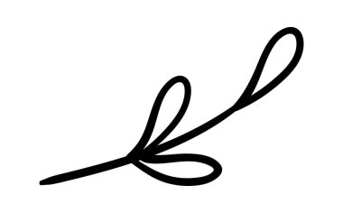 El boyaması dal. Bitki, biyoloji ve botanik. Doğayı, çevreyi ve ekolojiyi önemsemek. Web sitesi için kumaş, poster ya da afiş basmak için grafiksel öge. Çizgi film düz vektör çizimi